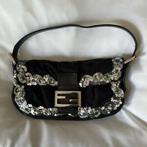 Fendi Sequin Baguette AUTHENTIC
